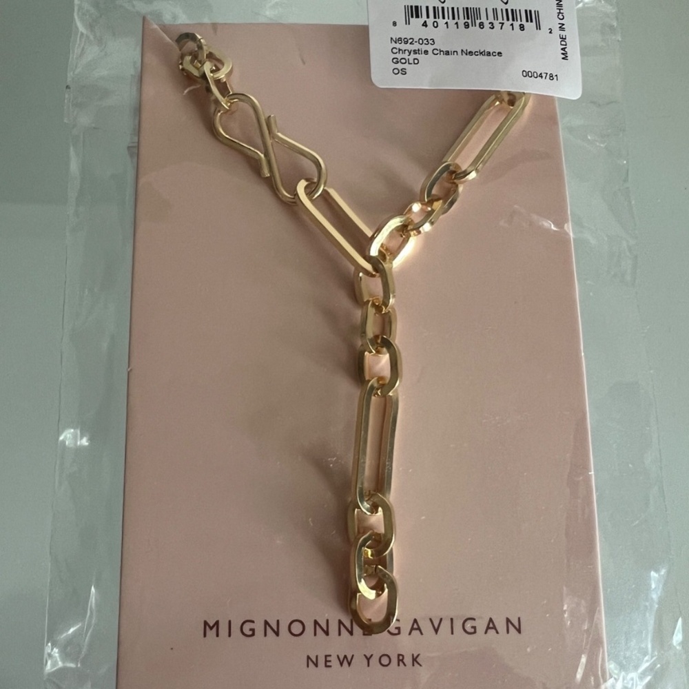 Mignonne Avigan Chrystie Chain Necklace